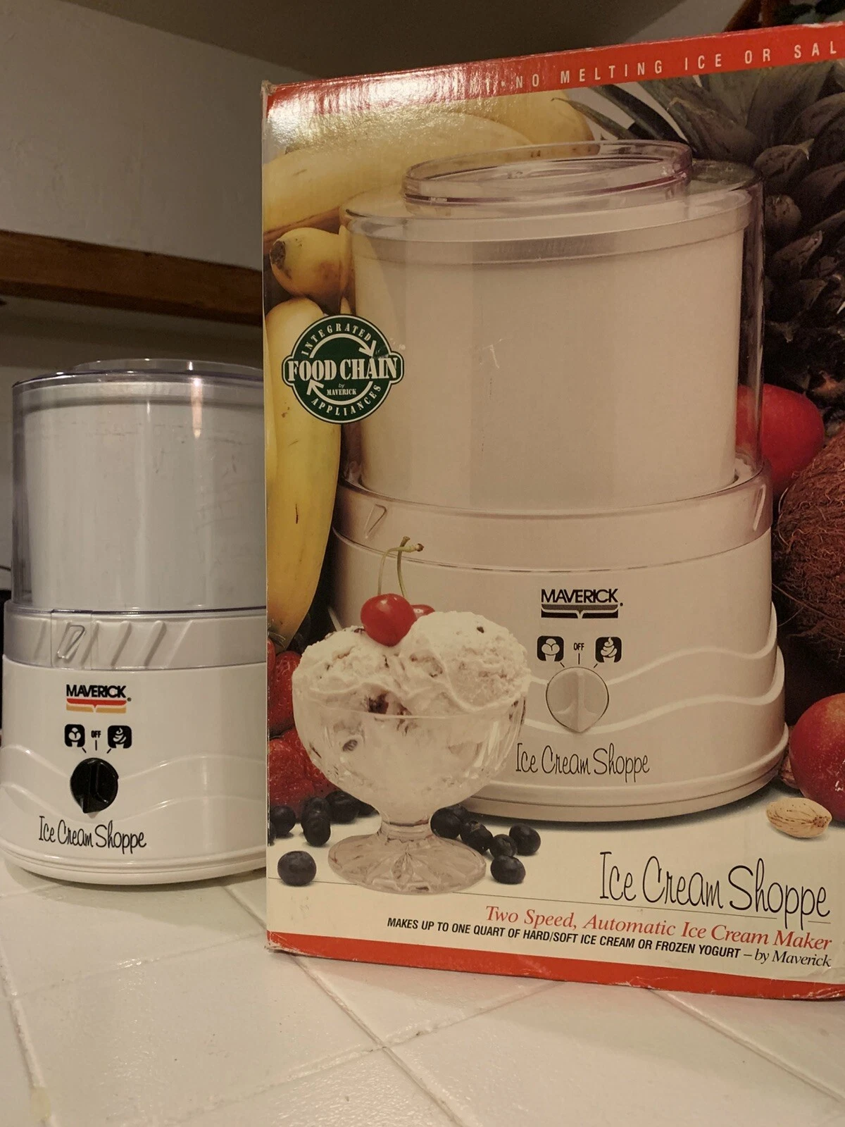 Maverick Ice Cream Shoppe - Retro Ice Cream Maker