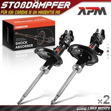 2x Stossdämpfer Gasdruck Vorderachse für KIA Carens III UN Magentis MG 2005-2013
