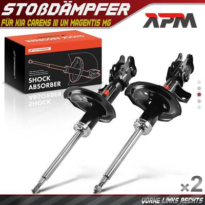 2x Stossdämpfer Gasdruck Vorderachse für KIA Carens III UN Magentis MG 2005-2013