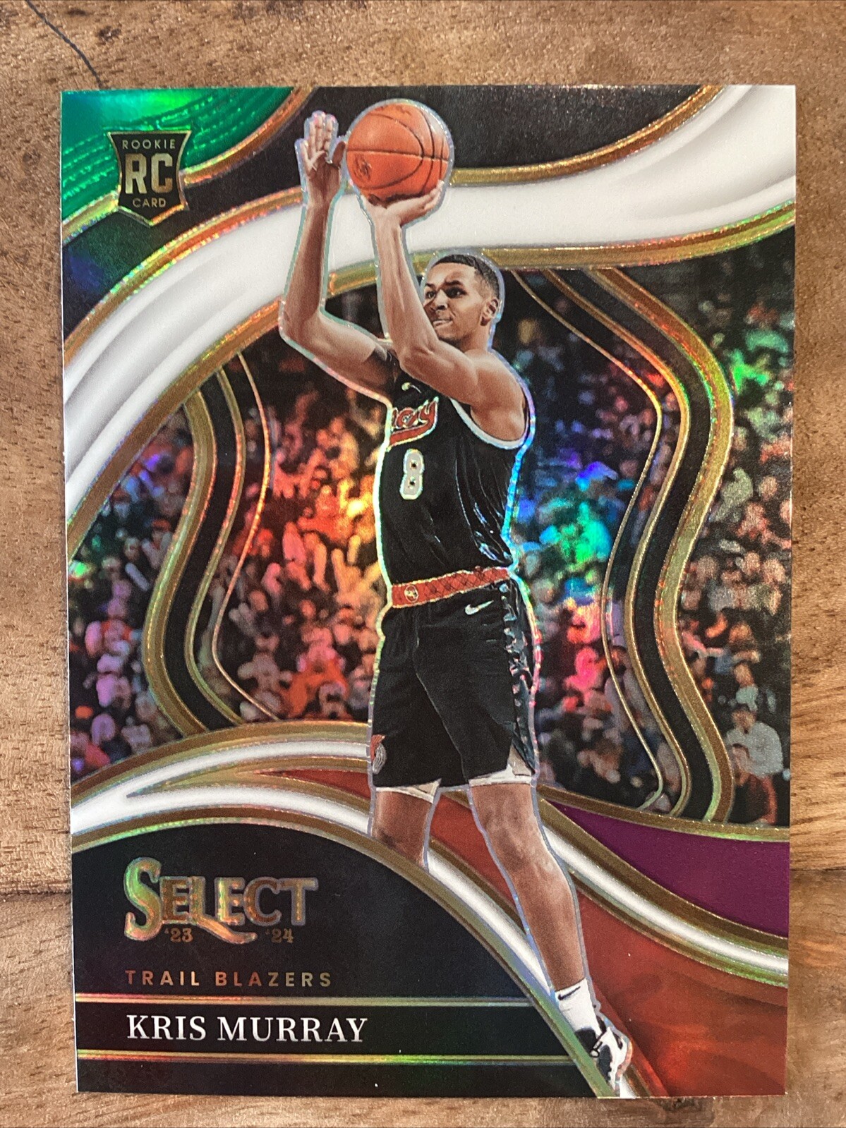 2023-24 Select Kris Murray RC Courtside Silver Prizm #277 Portland Trailblazers