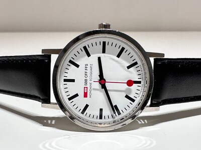 GENUINE OFFICIAL RAILROAD SWISS MEN'S QUARTZ WATCH 