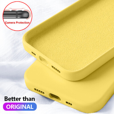 Hülle Für iPhone 16 15 14 13 12 11 Pro Max Mini Schutzhüllen Silikon Handy Case