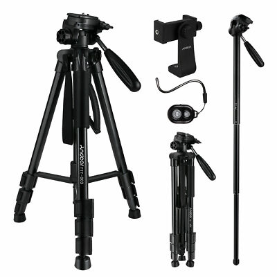 Andoer TTT-003 2-in-1 Fotografie Stativ Drei-/Einbeinstativ 1,42 kg 1,65 cm hoch