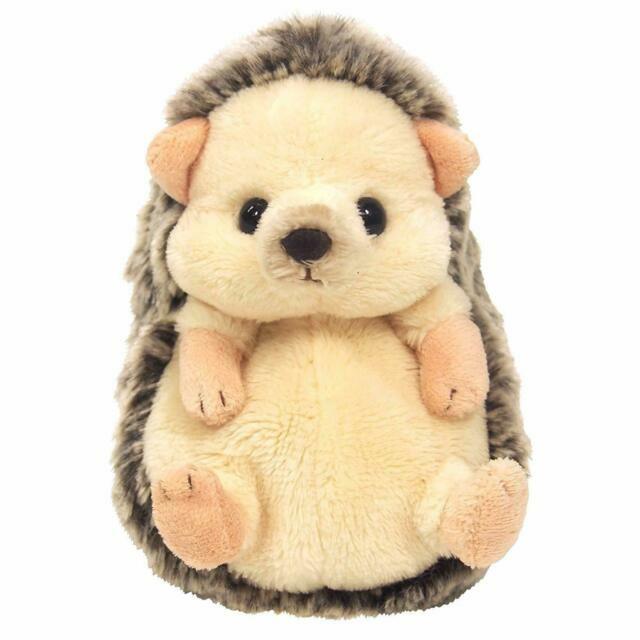 fluffy hedgehog toy