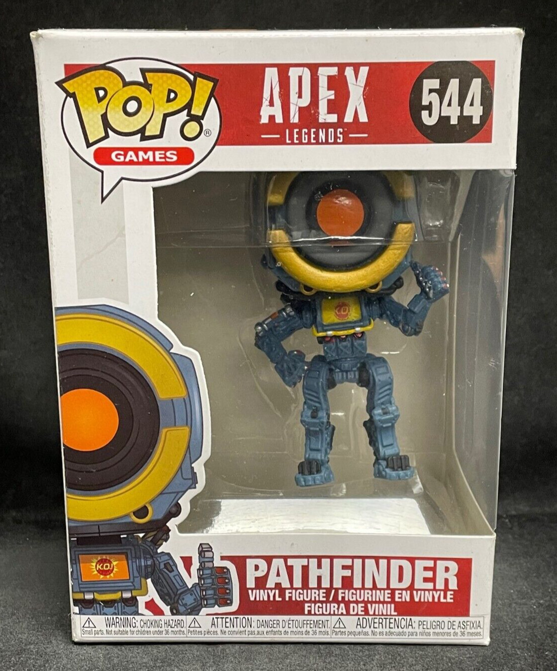 Funko Pop! Games Apex Legends #544 Pathfinder New W/ Protector