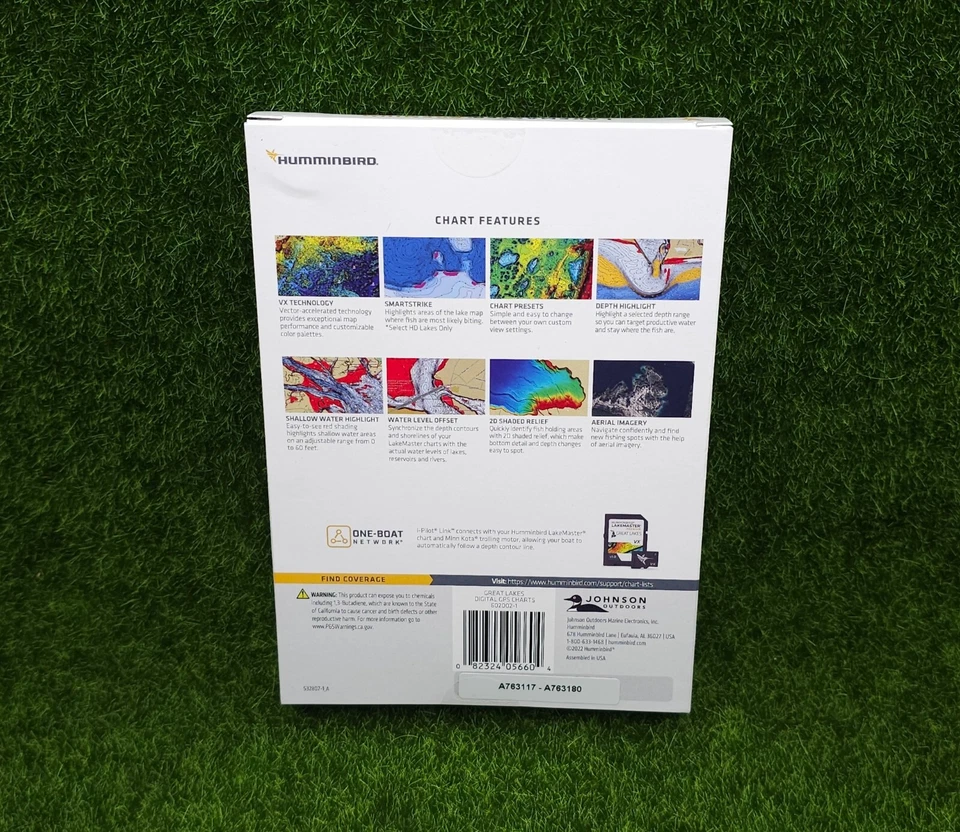 Humminbird LakeMaster VX Premium [Great Lakes V1] APEX/SOLIX/HELIX #602002-1 - Image 3 of 3