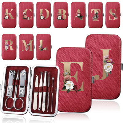 8 tlg Nagelpflege Set Schneider Set Haarschneidemaschine Maniküre Pediküre Nagelhaut Werkzeug Geschenkset