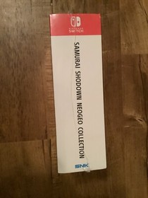 Limited Run Samurai Shodown NEOGEO Collection Classic Edition Nintendo Switch