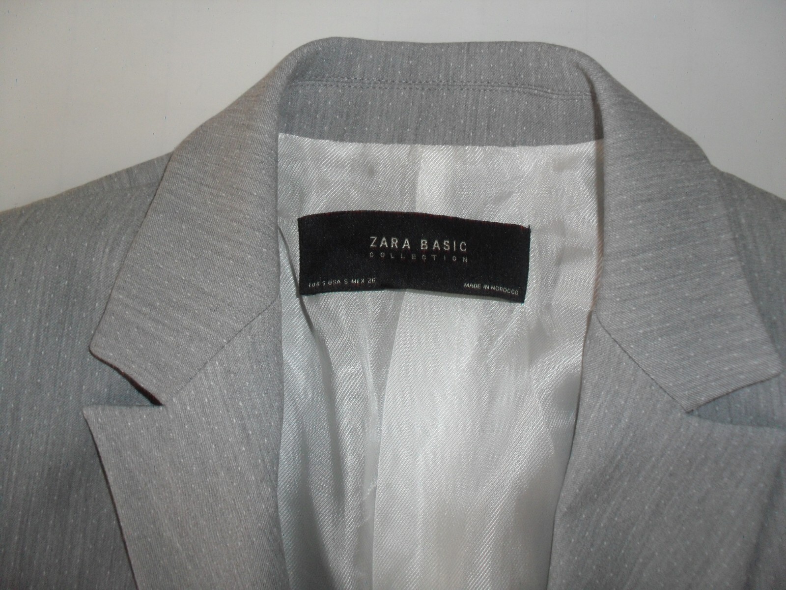 ZARA BASIC JACKET size S PERFECT MINT - image 5