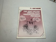 Kent-Moore Special Tool Organization Program U84-118