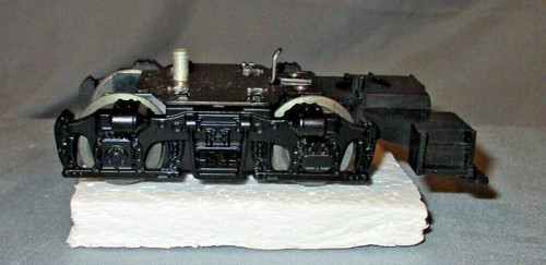 Lionel BLACK 4 wheel GP style metal non-motor "dummy" truck for Diesel Engines