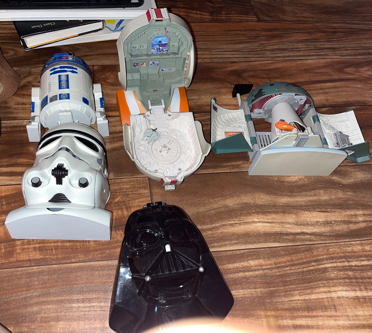 Star Wars Micro Machines Transforming Head Playset Lot Vader