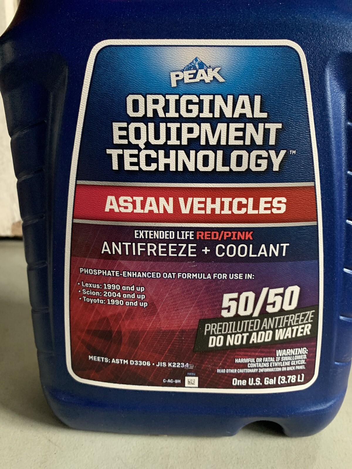 Parb53 Peak Oem Asian Red/Pink 50/50 Antif | eBay