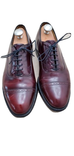 JOHNSTON \u0026 MURPHY OXBLOOD OXFORD CAP 