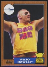 2017 Topps WWE Heritage Mojo Rawley Rookie Bronze Parallel RC #59