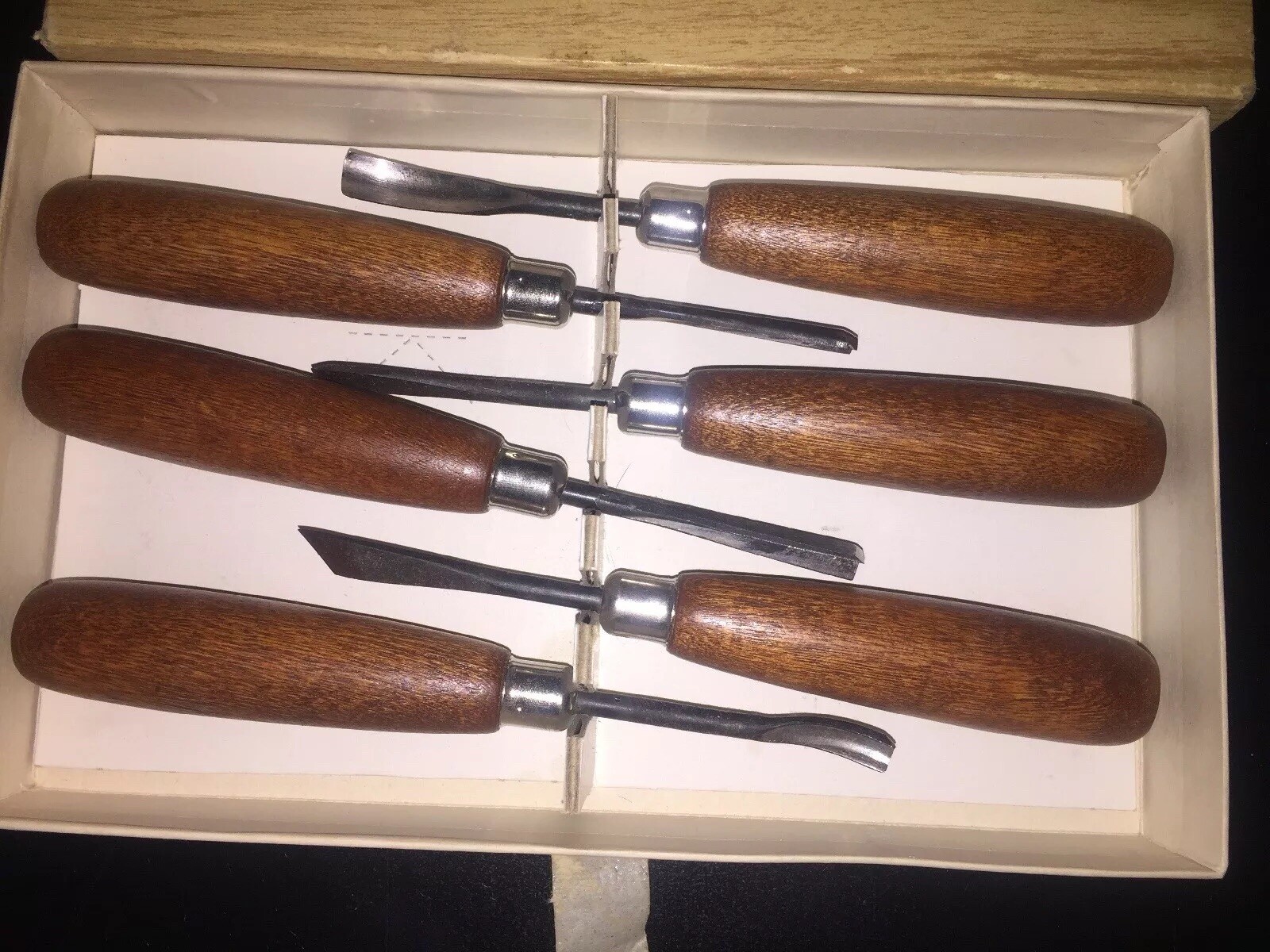 Sculpture House Wood Carving 6 Piece Tool SetNew In Original Box eBay