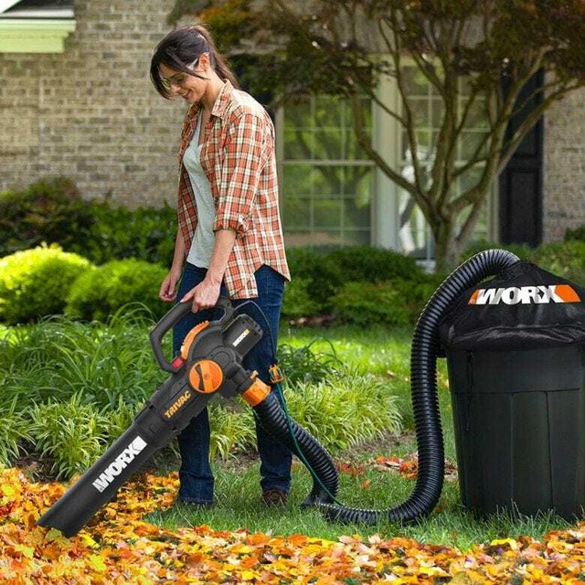 cordless leaf mulcher