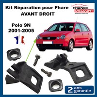 Satz Von Reparatur Leuchten Vorne Rechts Nuckel FüR VW Polo 6N 9N 6Q0998226