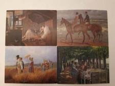 3 D Ansichtskarte Gemälde Kunst Bild Postkarte Wackelkarte Hologrammkarte quer