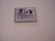 YANGERVIS SOLARTE 2014 NATIONAL TREASURES RC ROOKIE PATCH AUTO 4/5 SIGNED CARD