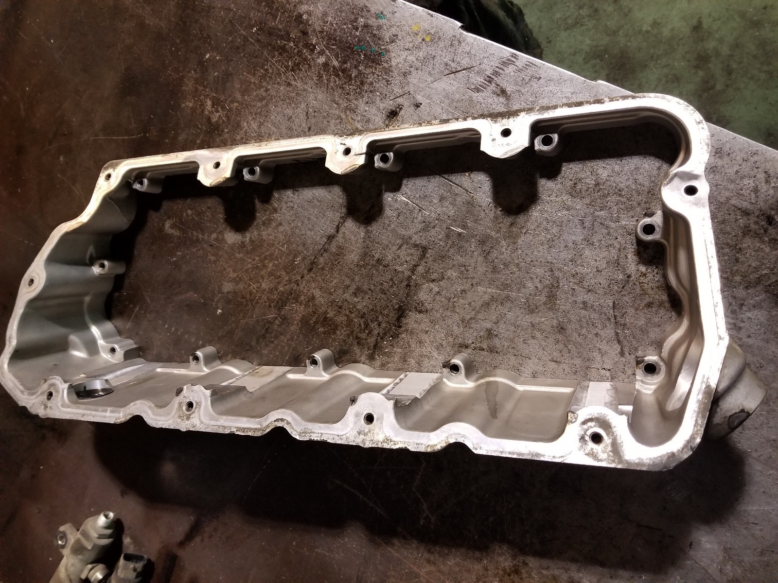 6.4 Powerstroke Engine Ford Lower Valve Cover Spacer LH Left 1875562c1