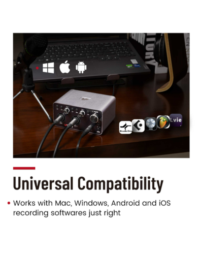 Simplefly SF2401 Digital Dual-Channel 24bit/192kHz AD/DA Converter w/ USB-C - Picture 5 of 10