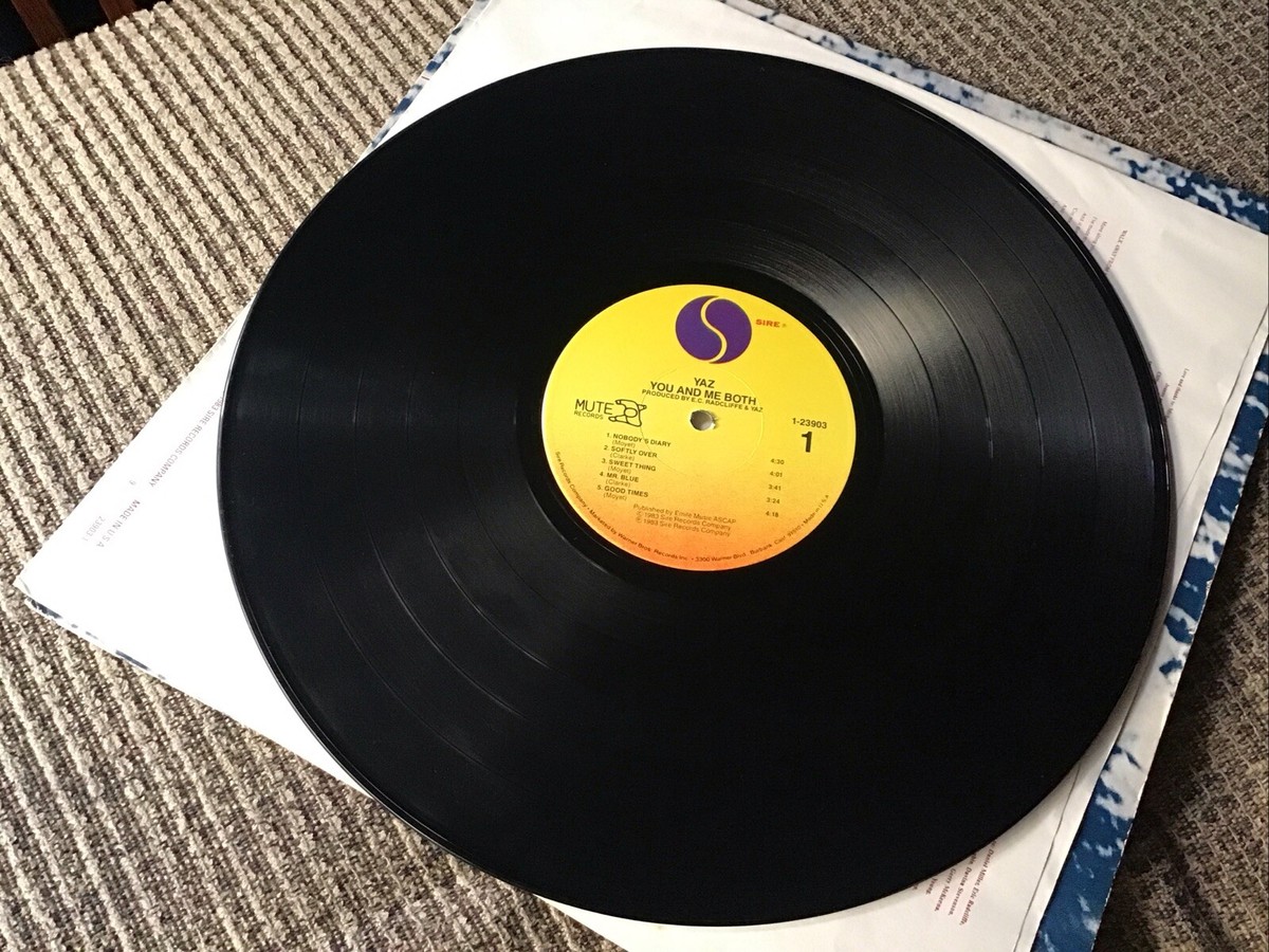 YAZ YOU AND ME BOTH 1983 LP SIRE PRINT VINTAGE VINYL 11TRX | eBay