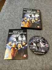 Fantastic 4: Rise of the Silver Surfer (Sony PlayStation 2, 2007) Tested CIB PS2