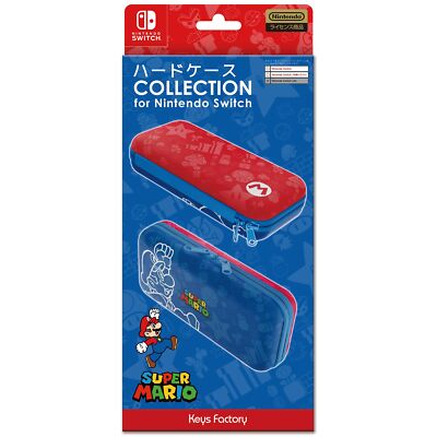 Nintendo Switch SUPER MARIO Nintendo Switch Super Mario Blue Red Hard Case Licensed Products