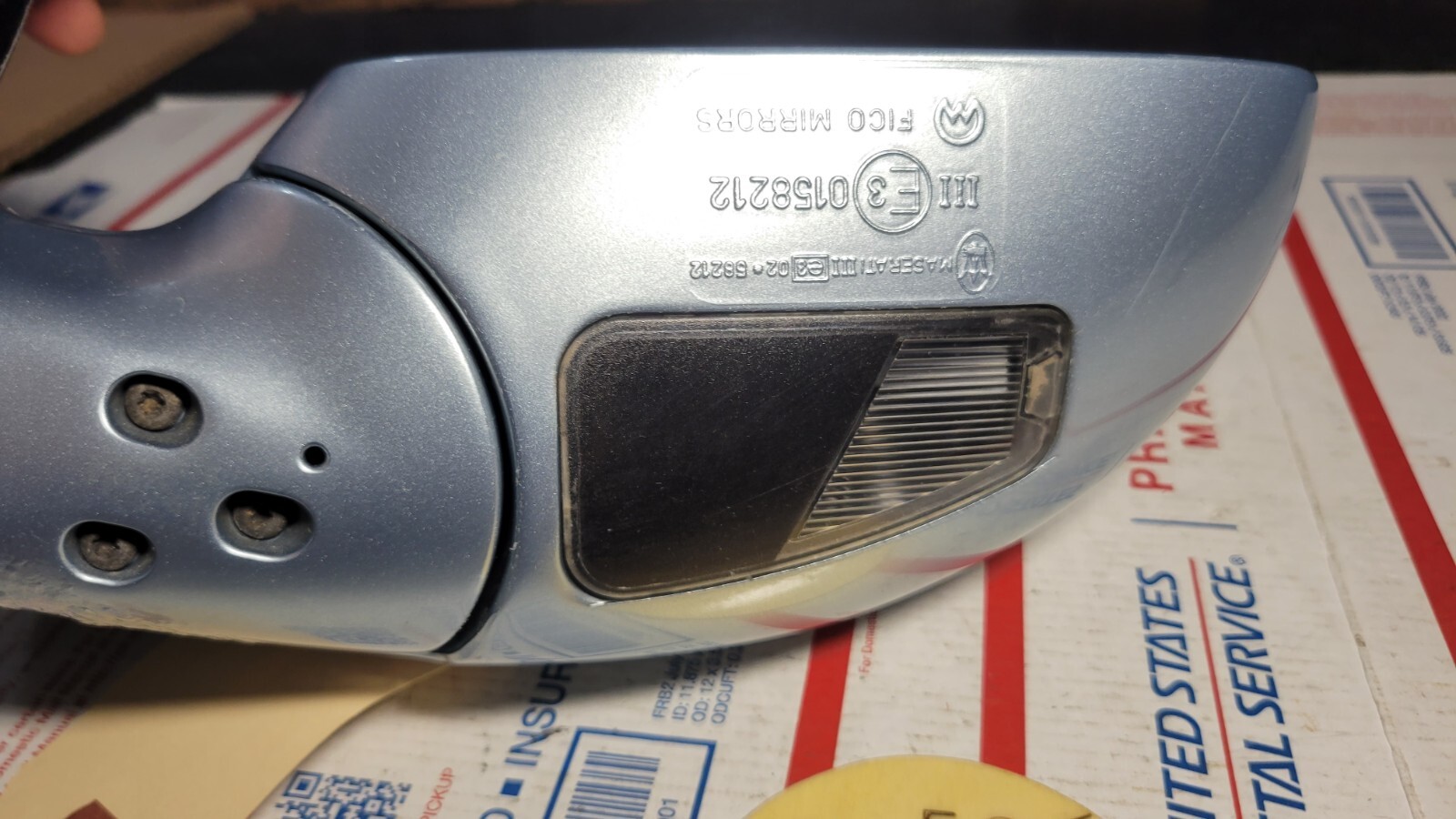03-07 Maserati Quattroporte RH Right Passenger Side View Mirror 980139352 OEM