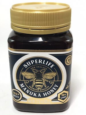 Superlife Manuka Honey New Zealand, 10+ UMF, 83+ MGO, 17.6 oz, Premium Quality.