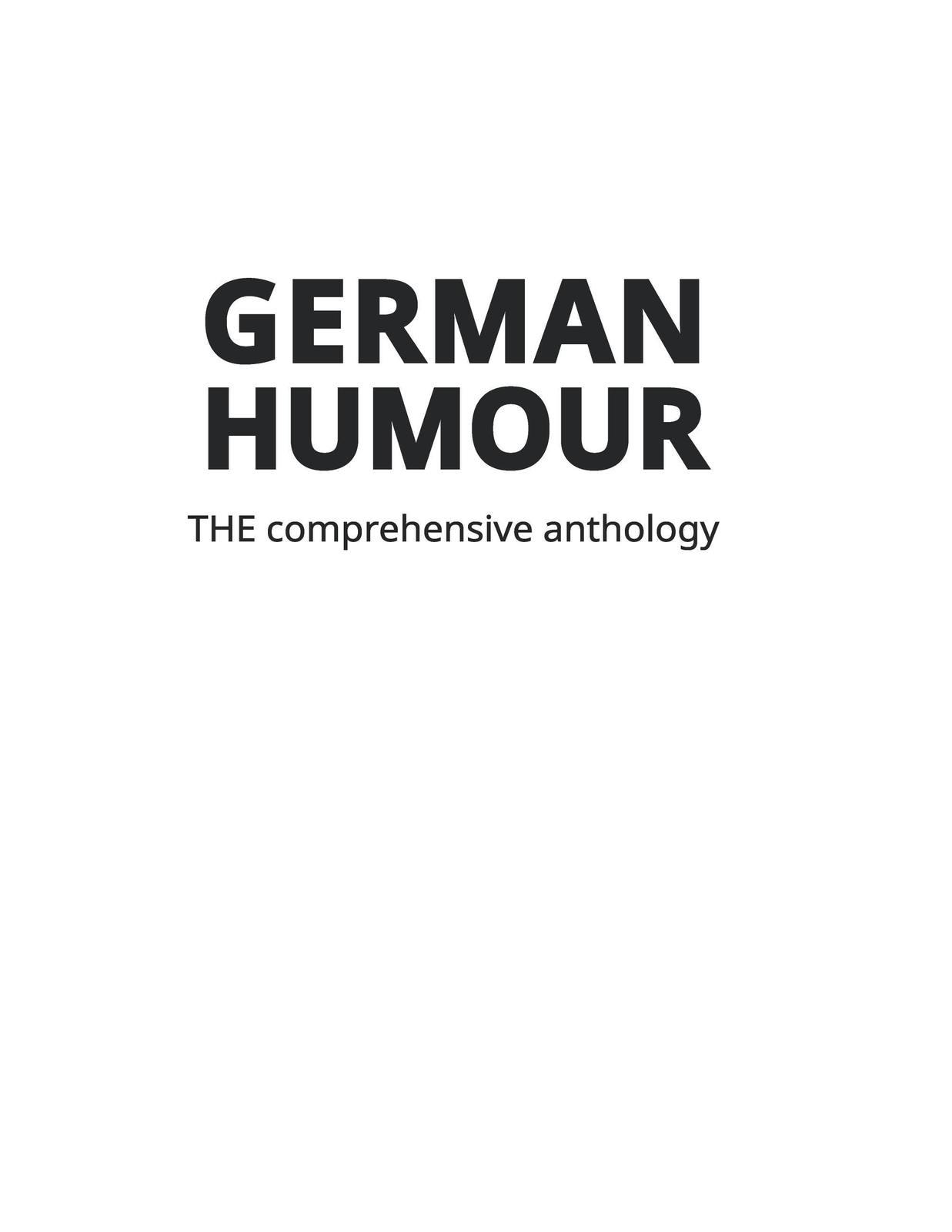 Thumbnail - Noah Sow | German Humour | Taschenbuch | Englisch (2017) | Paperback |