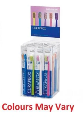 Curaprox Toothbrush Ultra Soft For Adults With 5460 , Pack Of 1 , Assorted Color
