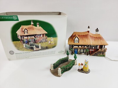 Dept 56 Aldeburgh Music Box Shop Dickens Village LE 58442 #1464 Music Box &Boxed