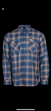 DIXXON FLANNEL HIGH FIVES FOUNDATION XL FREE SHIPPING NEW IN THE BAG BLUE/ORANGE