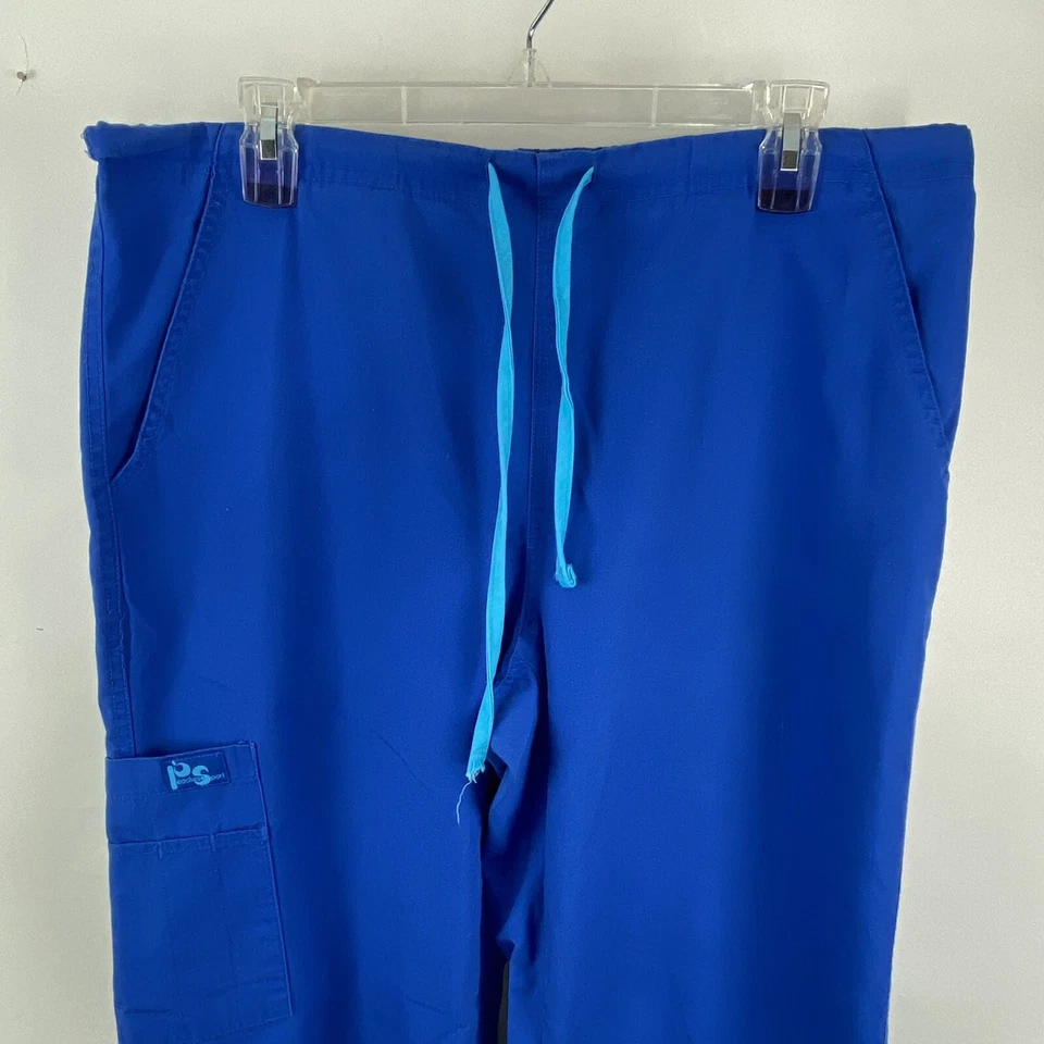 Pantalones Médicos Deportivos Peaches Para Mujer Talla Grande Azul Cuidado de la Salud Comodidad Médica Foto 3 de 4