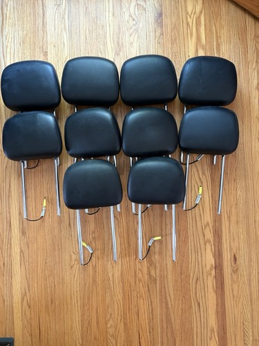 2010-2020 Grand Caravan Town Country Active Head Rest Headrest Black Leather