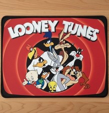 Looney Tunes 9.5 x 8 Mouse Pad With Anti-Slip Rubber Backing Made In USA