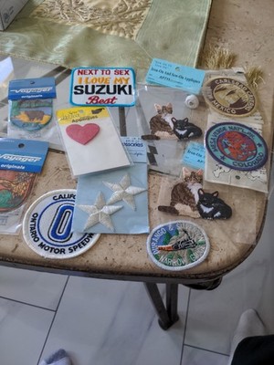 11 Patches New.