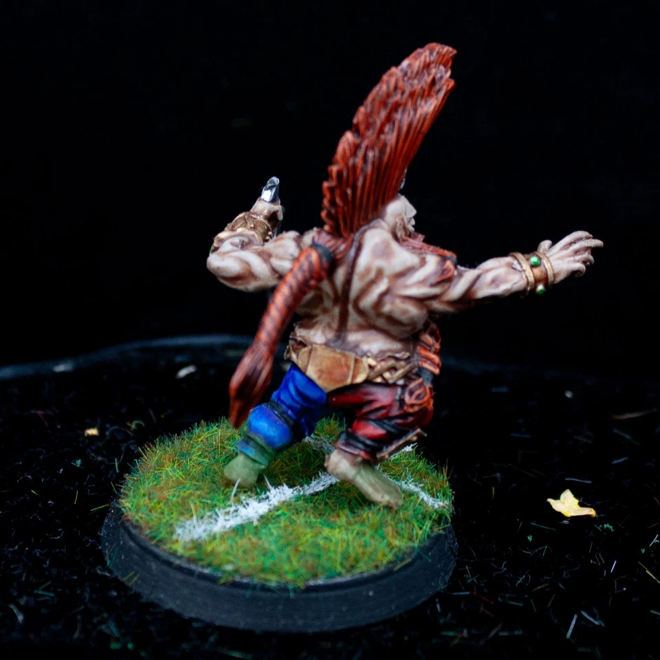 warhammer fantasy Blood Bowl Forge World Dwarf Team Grim Ironjaw Star Player - Image 2 of 2