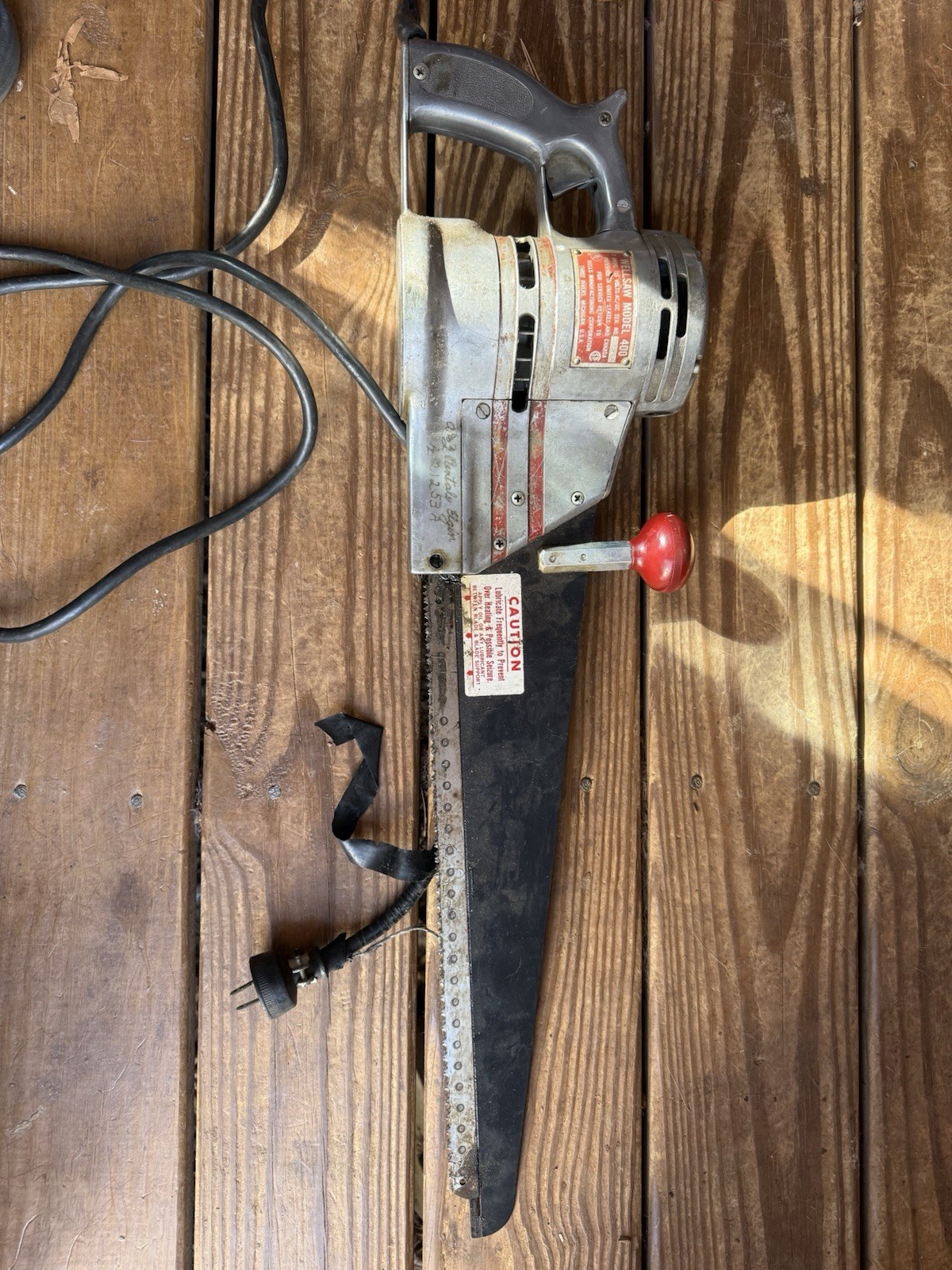 Jarvis Wellsaw Model 400 Heavy Duty Butcher Processor Breakdown Saw W/ 16” Blade