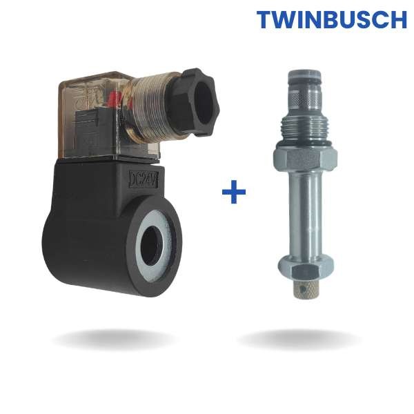 Magnetspule 24V DC Absenkventil Ersatzteil FüR Twin Busch HebebüHne-image
