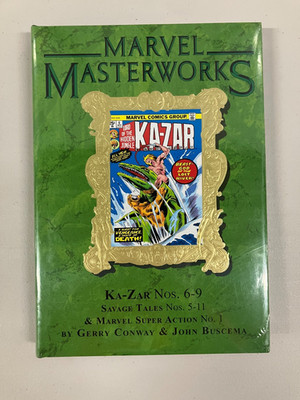MARVEL MASTERWORKS KA-ZAR HC VARIANT EDITION VOL 336 (VOL 13) -NEW/SEALED!