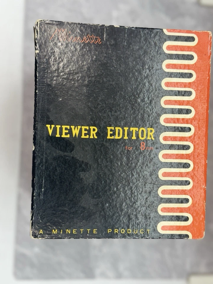 Editor de visor Hervic Minette S-5 de colección para película Super 8 - Faltan carretes usado en excelente estado Foto 3 de 4