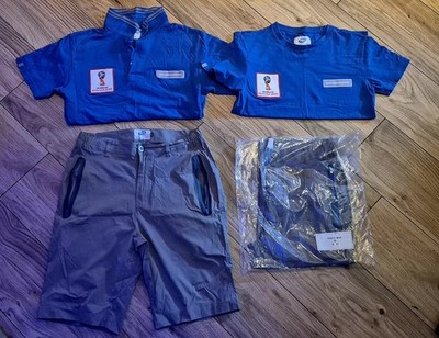 FIFA World Cup Russia 2018 HBS Host Broadcaster Staff Uniform Set Rare