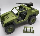 Hasbro Vintage ARAH GI Joe Vamp Jeep Vehicle Incomplete