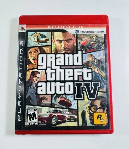 Grand Theft Auto IV (GTA 4) - Sony PlayStation 3 PS3 - w/ Case No Manual ML437