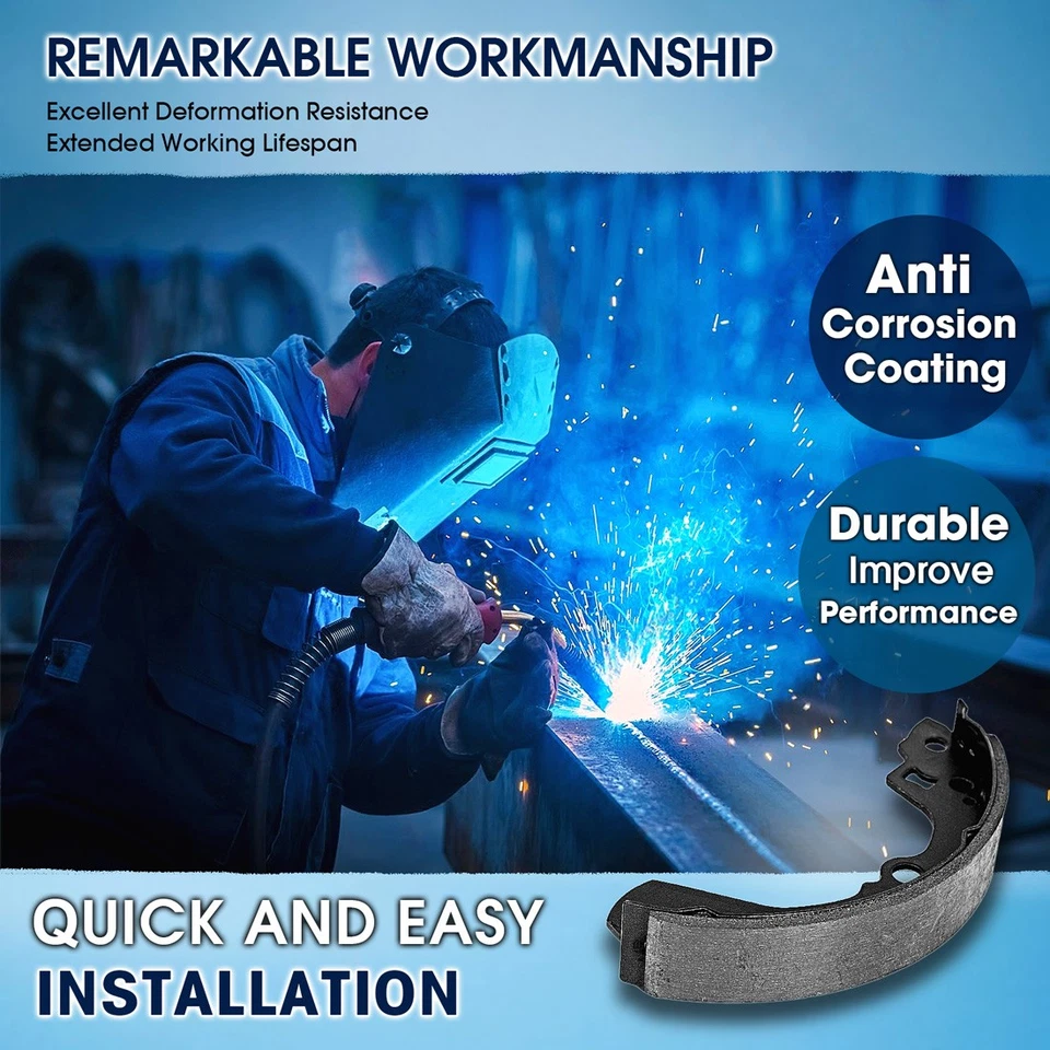 Rear Drum Brake Shoe fits 1987-1990 Buick Electra - Image 4 of 4