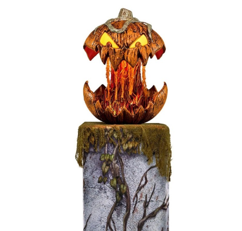 Halloween pumpkin Decorations Outdoor Garden Ornament Glowing Lifting LED Gift
