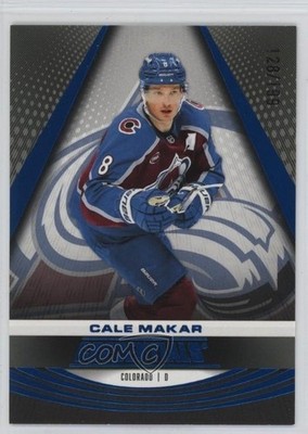 2025-26 Upper Deck Credentials Blue 128/199 Cale Makar #67 0nr3